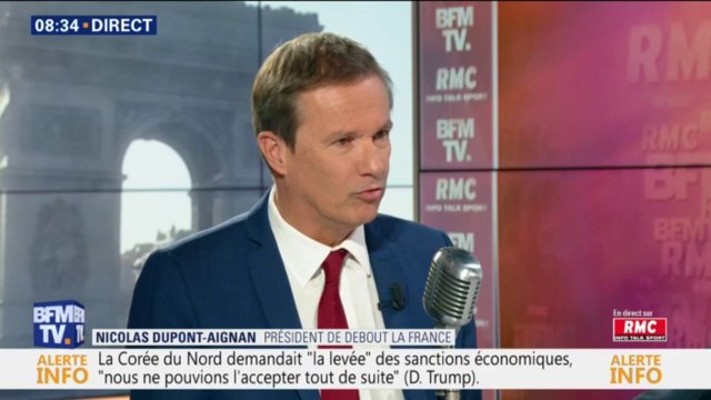 Nicolas Dupont-Aignan: Emmanuel Macron est un président du désordre