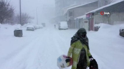 Bingöl'ün 2 ilçesinde okullara kar tatili
