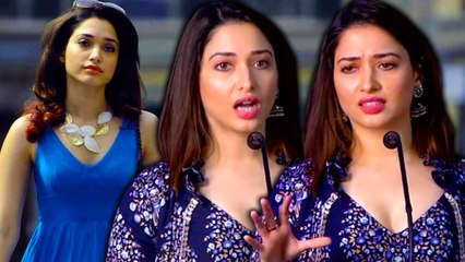 தன்னை பற்றி வரும் வதந்திகள் பிடிக்கும் என்கிறார் தமன்னா- வீடியோ