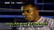 1987 Sugar Ray Leonard Interview Clip
