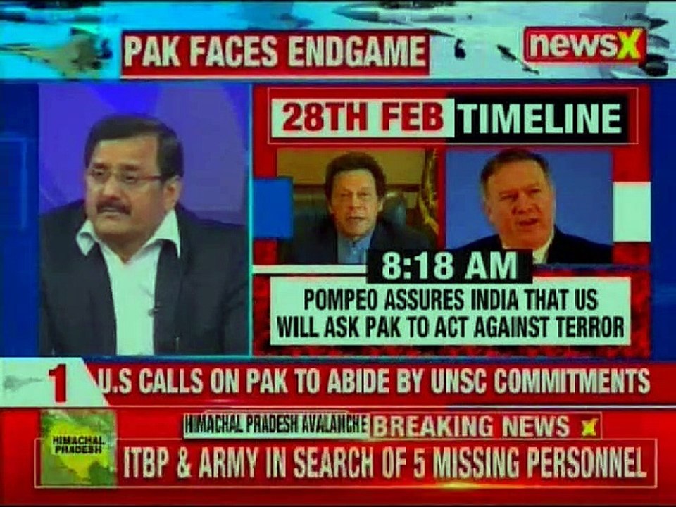 IAF Wing Commander Abhinandan Varthaman in Pakistan custody, US, UK, France supports India