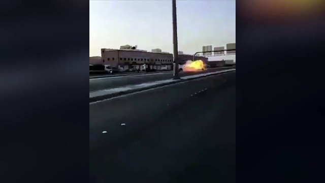 Un accident tellement violent que le moteur est éjecté 100 mètres plus loin