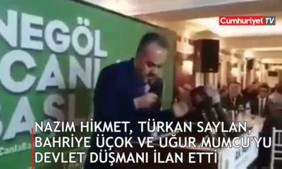 Aydınları devlet düşmanı ilan etti