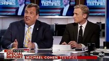 Chris Christie Says Trump Is 'Fuming' That Republicans Didn't Defend Him During Cohen Testimony