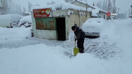 Ağrı’da 351 köy yolu ulaşıma kapandı