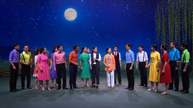 Christliches Chorlied: Jede Nation betet den Allmächtigen Gott an – Gottes Reich kommt! (Musikdrama)