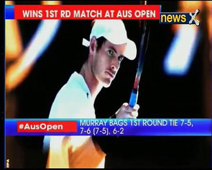 British tennis player Andy Murray wins first ga...
