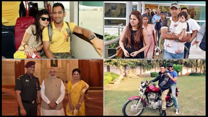 MS Dhoni Life Outside the Ground With His Wife, Daughter and Friends