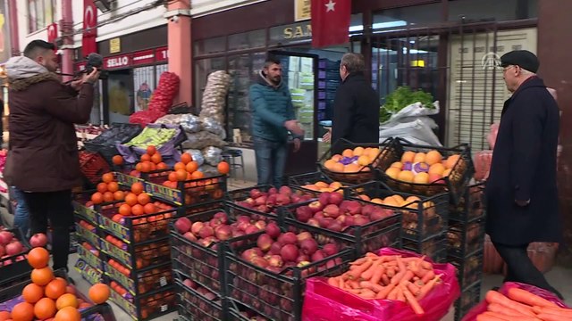 Mansur Yavaş Ankara Toptancı Hali esnafını ziyaret etti - ANKARA