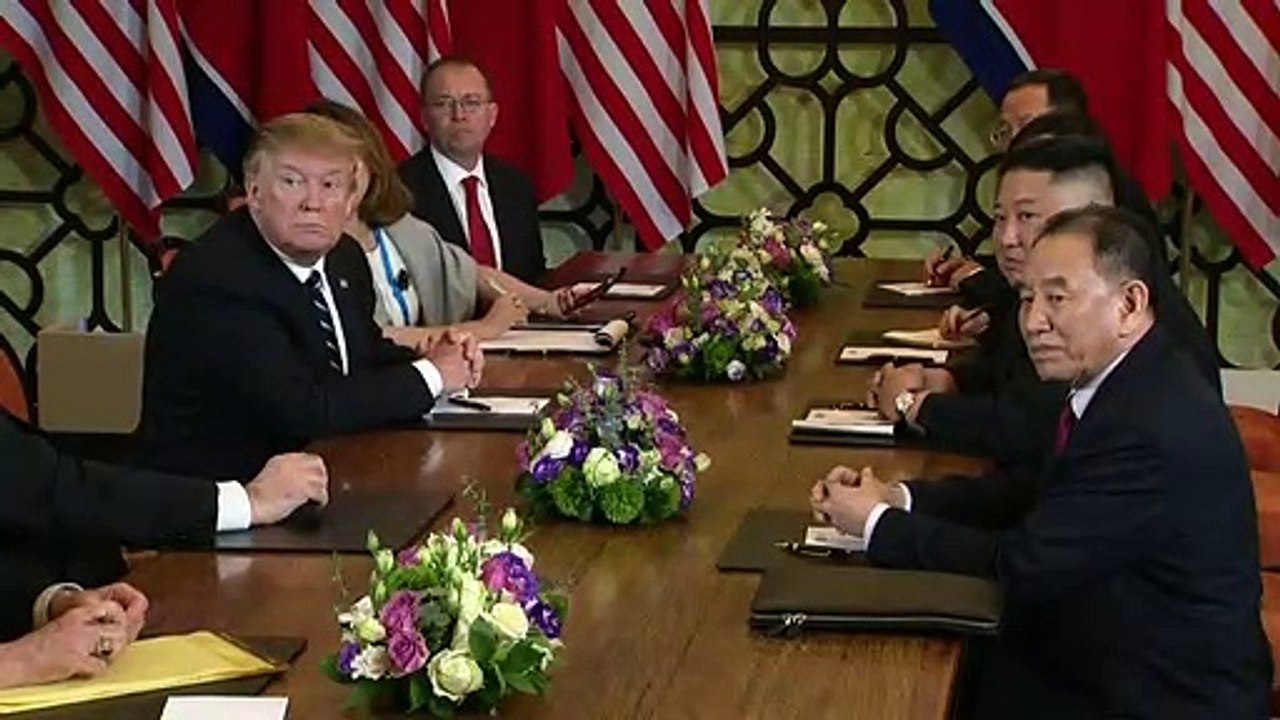 Gipfel von Trump und Kim wegen Streit um Sanktionen beendet