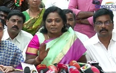 கழுத்தை நெரித்து அல்ல, மாலை அணிவித்து அமைத்த கூட்டணி- தமிழிசை- வீடியோ