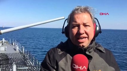 Antalya Türk Donanmasından Gövde Gösterisi