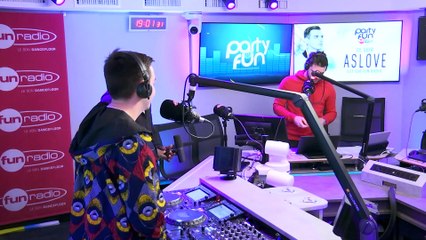Aslove en interview dans Party Fun (22/02/19)