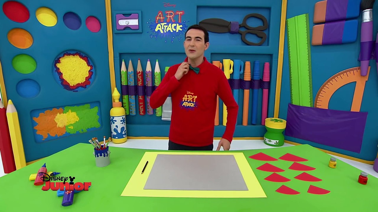 Art Attack - La technique de superposition - Disney Junior - VF