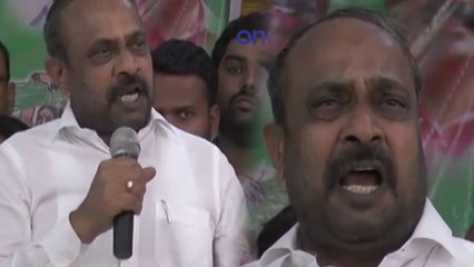 Lok Sabha Elections 2019 :  ದೇವೇಗೌಡ್ರು, ರೇವಣ್ಣ, ಪ್ರಜ್ವಲ್ ಮುಂದೆಯೇ ಕಣ್ಣೀರಿಟ್ಟ ಉಪಸಭಾಪತಿ ಧರ್ಮೇಗೌಡ