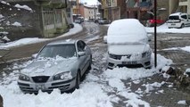 Adıyaman Çelikhan'da Kar Yağışı
