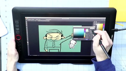 Ritplatta Ritbord med skärm XP-Pen Artist 15.6 Pro Test : ritskärm för aspirerande kreatörer