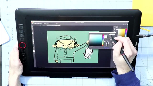 Ritplatta Ritbord med skärm XP-Pen Artist 15.6 Pro Test : ritskärm för aspirerande kreatörer