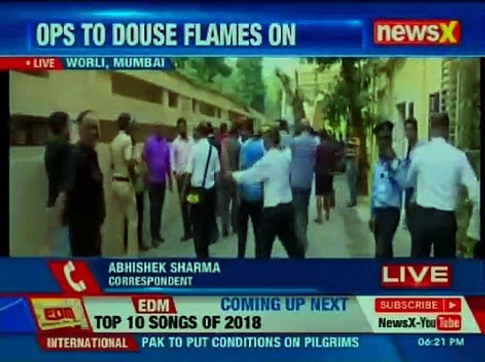 Maharashtra_ Fire breaks out in Worli industrial area, operation to douse flames