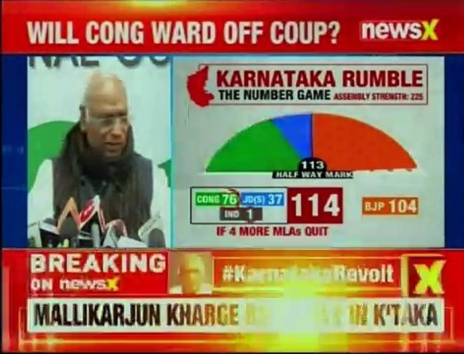 Mallikarjun Kharge on tussle in Karnataka_ BJP trying to poach, using ED & CBI