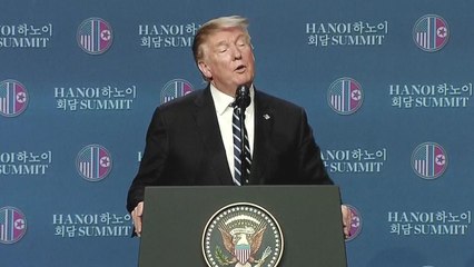 트럼프 "北, 원하는 비핵화 제재 준비 안 됐다" / YTN