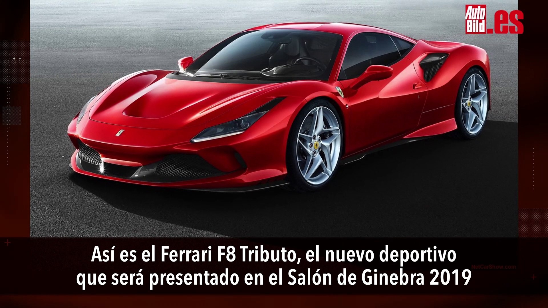 Vídeo Así Es El Ferrari F8 Tributo Con Motor Central Y 720 Cv