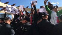 Algerian journalists take part in protest against 'censorship'