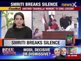 Speak out India: Smriti Irani's explanation adequate?