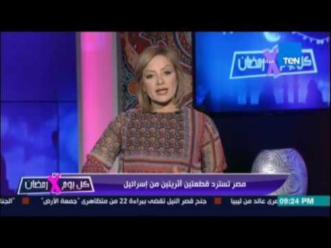 مصر تسترد قطع اثرية مصرية من اسرائيل