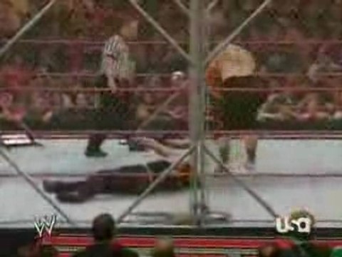 Raw 1 7 08 Jeff Hardy vs Umaga (Steel Cage)-part2