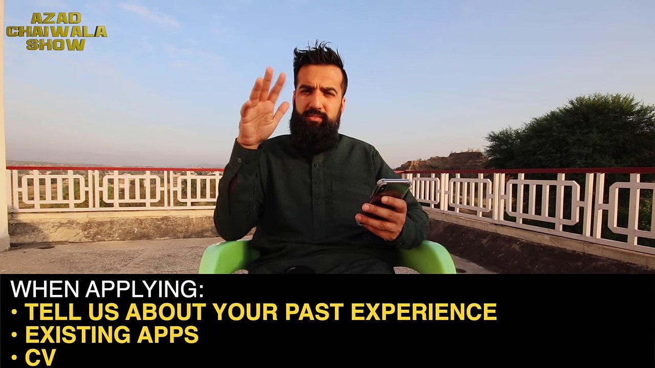 App Developer Jobs in Mirpur Azad Kashmir | Azad Chaiwala Show