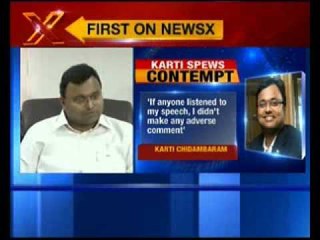 Karti Chidambaram exclusive letter to NewsX