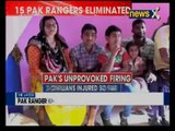 Pakistan's unprovoked firing along LoC; One civilian killed, 2 injured in firing