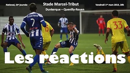 Réactions USLD - Quevilly-Rouen Métropole