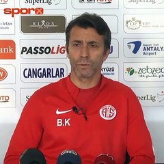 Bülent Korkmaz "Ekstra idman yaptırdık, Tarık Çamdal sakatlandı"