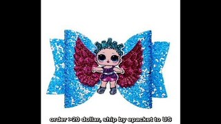 Baby Girl Glitter Hair Bows Boutique Hair Clip Teens Toddlers Glitter Sequins Hairpin
