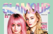 Sophie Turner and Maisie Williams's kiss confession