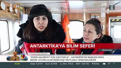 Antarktika'ya geçici bilim üssü kuruldu