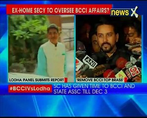 Lodha panel suggests on former Union Home Secretery GK Pillai as observer