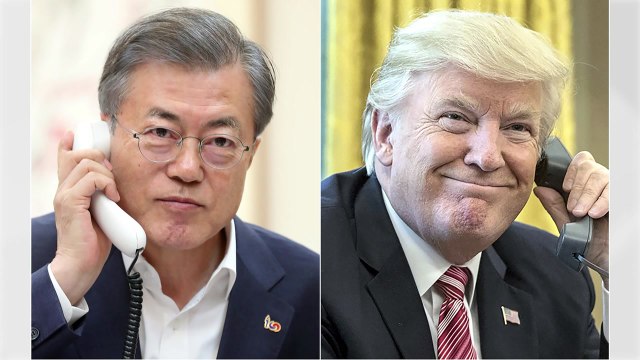 한미 정상 통화...트럼프 문 대통령이 김정은과 대화해 달라 / YTN