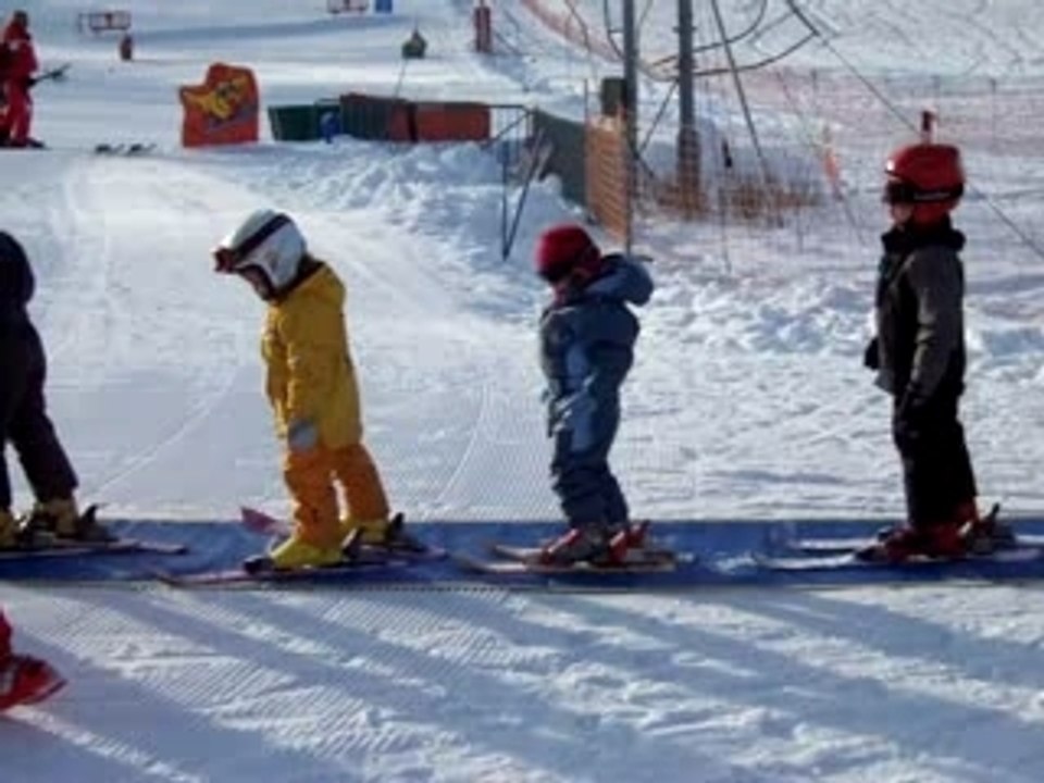 Mes débuts à ski!