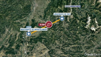 Drôme: le père d'un bébé mort in utero dénonce la fermeture de la maternité de Die