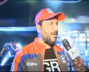 NePWL 3 Day 12_ Proud owner of Haryana Hammers Goldie Behl speaks over Pro Wrestling