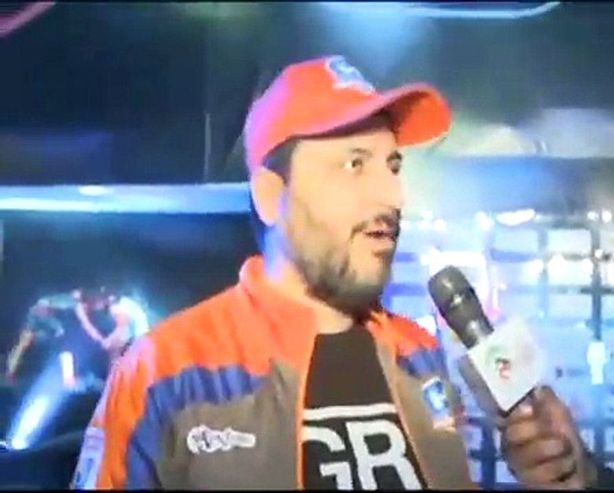 NePWL 3 Day 12_ Proud owner of Haryana Hammers Goldie Behl speaks over Pro Wrestling