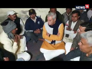 शहीद पंकज सिंह के घर पहुंचे कबीना मंत्री लक्ष्मीनारायण, परिजनों को दी सांत्वना