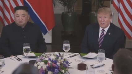 Estados Unidos y Corea del Norte finalizan abruptamente y sin acuerdos su segunda cumbre