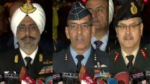 Joint Press briefing by the Army, Navy and the Air Force in New Delhi | वनइंडिया हिंदी