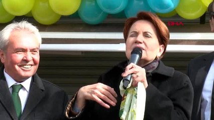 Akşener, Gölbaşı'nda Seçim İrtibat Bürosu Açılışında Konuştu-2