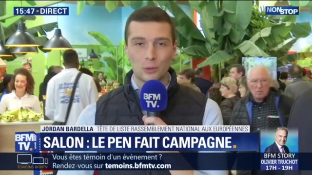 Jordan Bardella (RN): Il y a une révolution culturelle, aujourd'hui à faire pour l'agriculture, en leur apportant le patriotisme économique