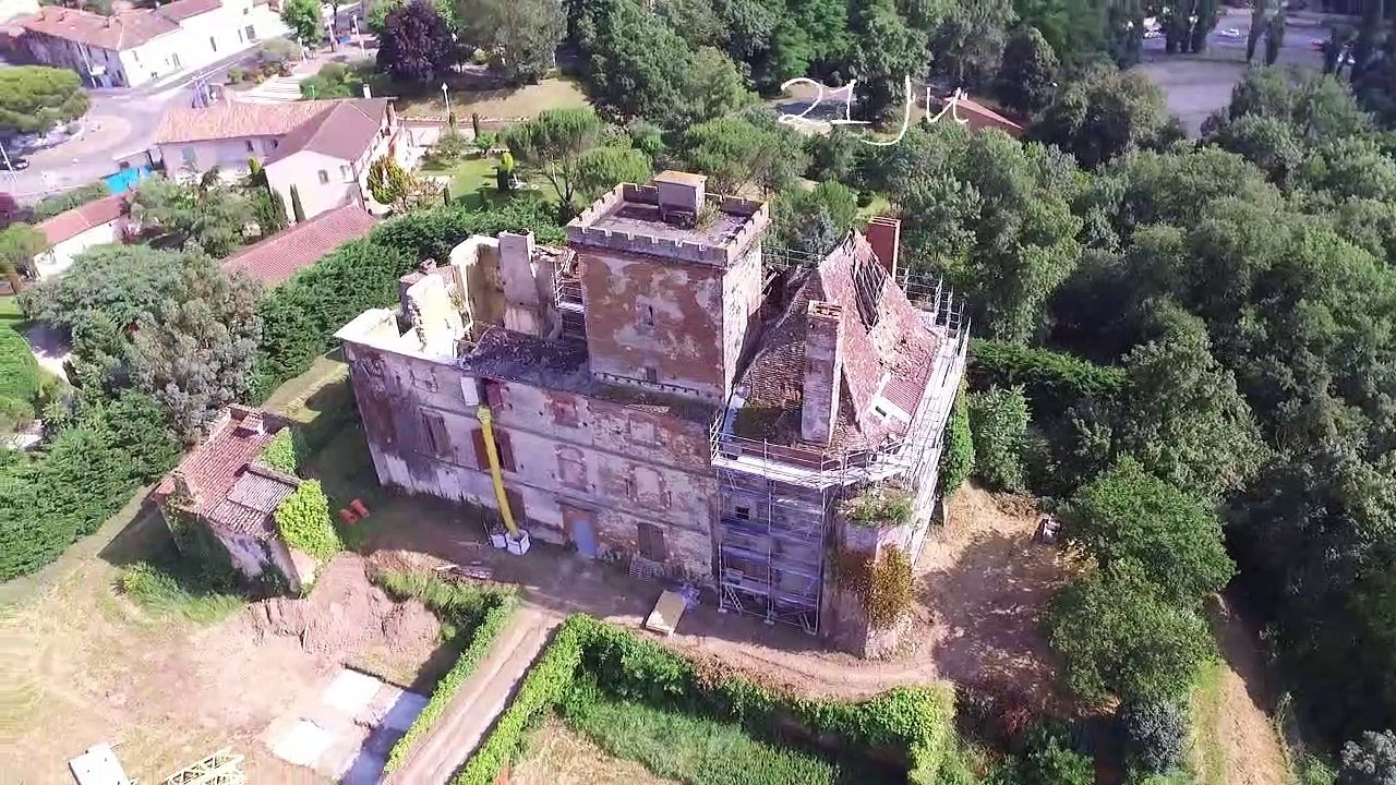 Les Travaux Du Chateau De La Salvetat Saint Gilles Haute Garonne Video Dailymotion